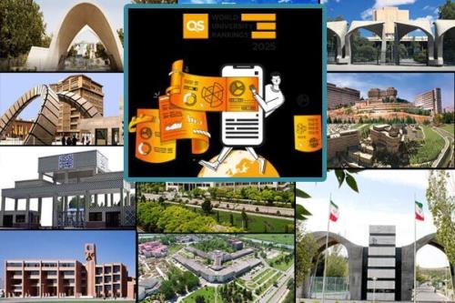 حضور ۹ دانشگاه ایرانی در جدید ترین رتبه بندی جهانی QS سال ۲۰۲۵